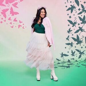 Womens Glinda Tulle Layered Skirt